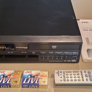 JVC Black Portable DVD Player with Remote